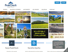 Tablet Screenshot of peakcheck.com